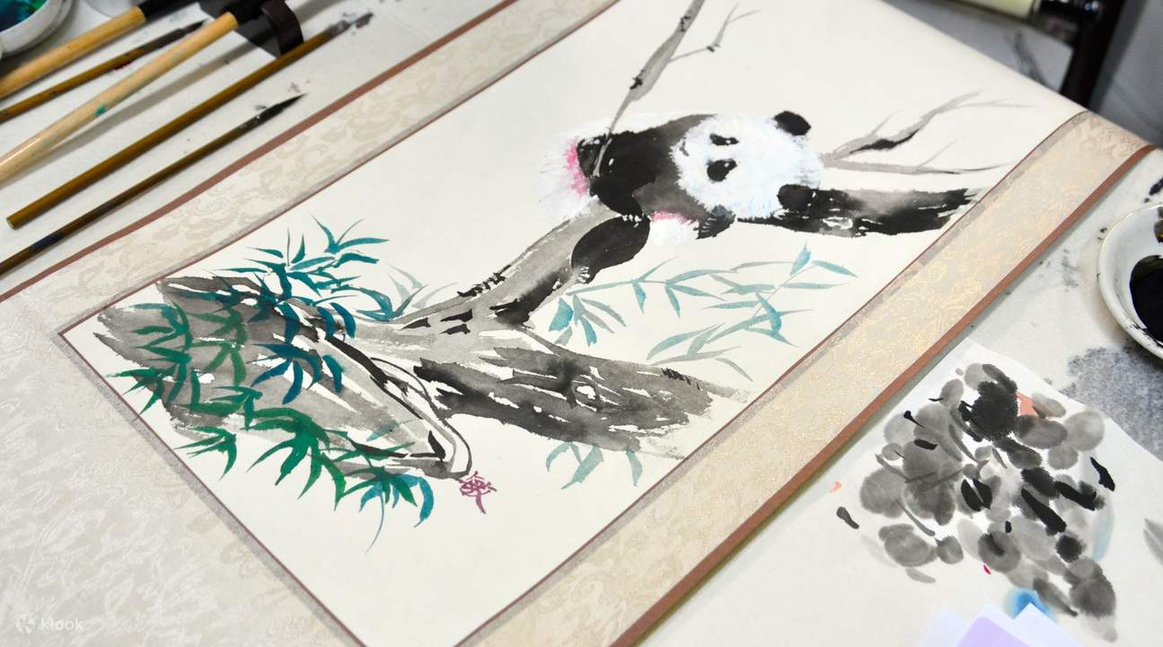 Chinese brush store painting lessons